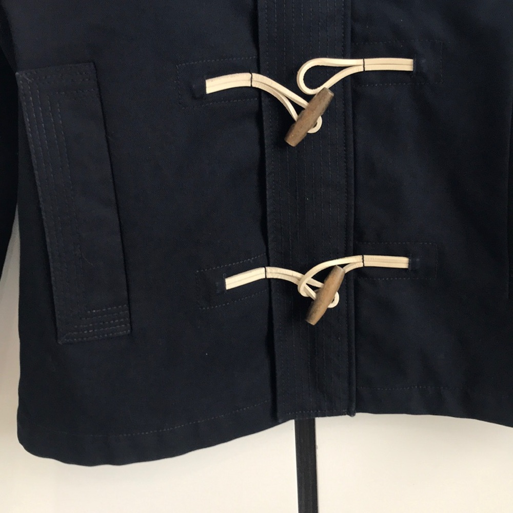 Men’s Heavy Cotton Lined Military Moto Jacket - Picture 2 of 5